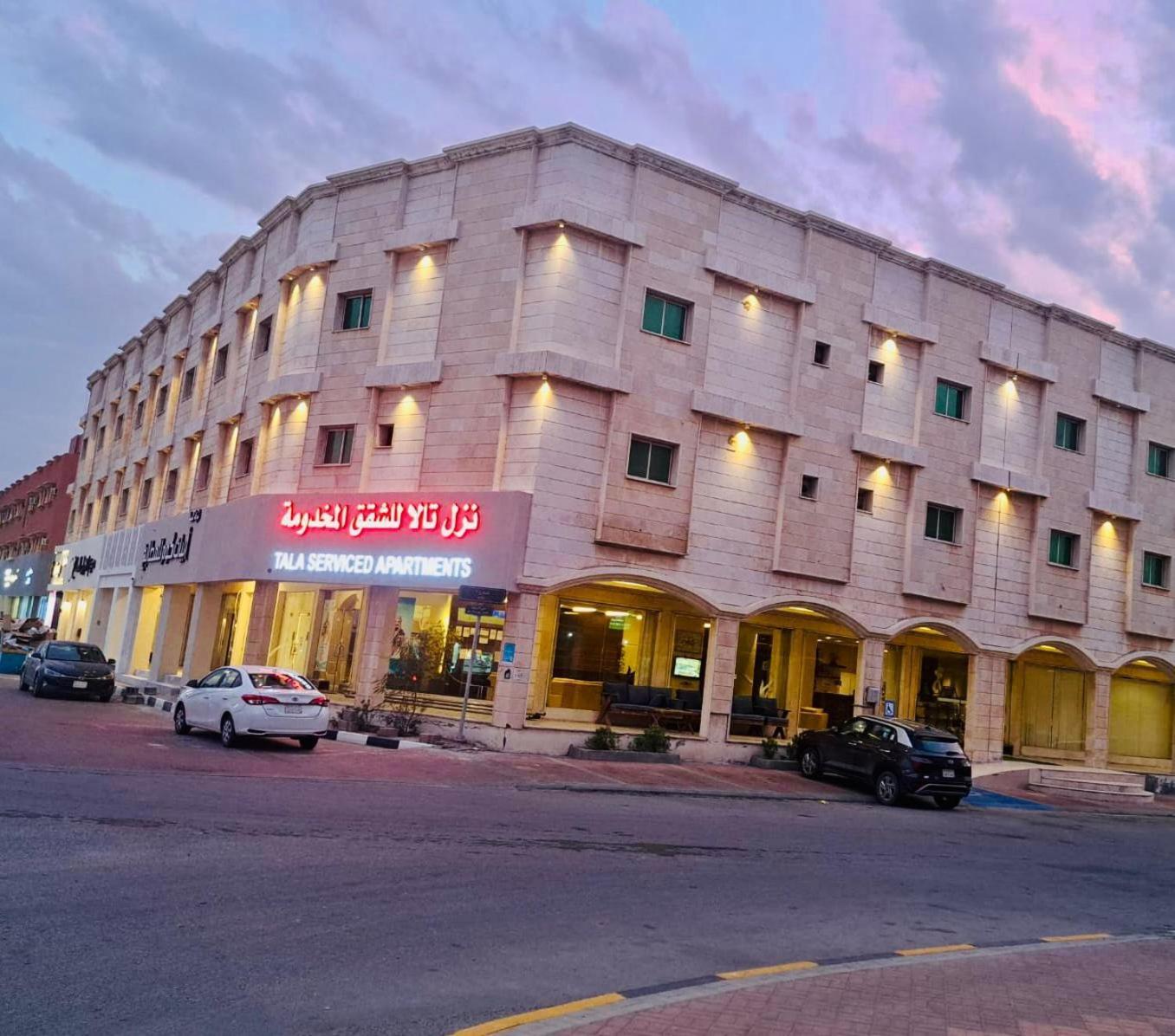 Nuzol Tala Hotel Khafji Eksteriør billede
